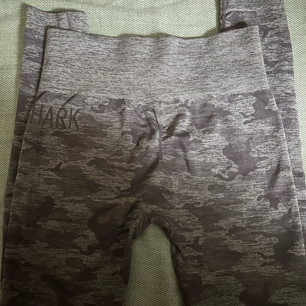 Gymshark purple camo leggings